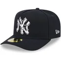 marinebla-buet-kasket-justerbar-59fifty-a-frame-wired-fra-new-york-yankees-mlb-fra-new-era