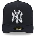 marinebla-buet-kasket-justerbar-59fifty-a-frame-wired-fra-new-york-yankees-mlb-fra-new-era