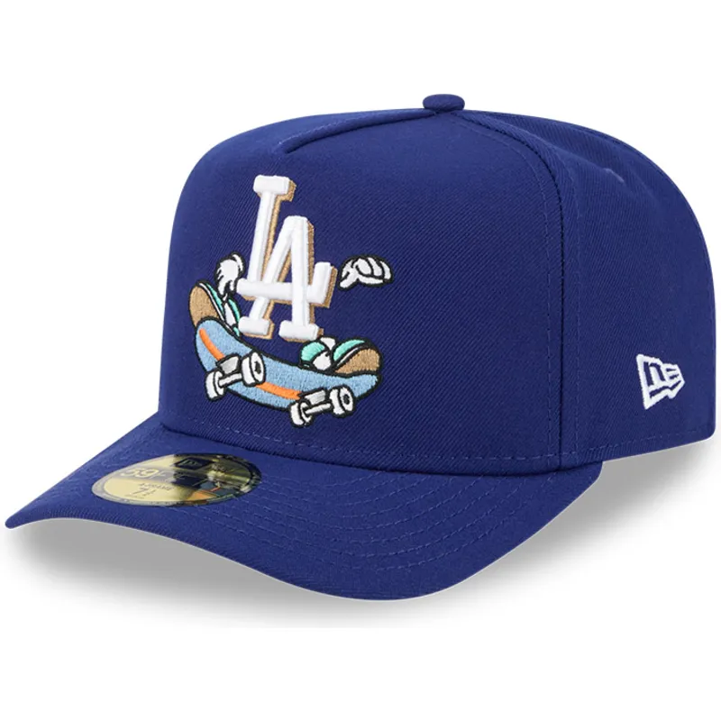 bla-buet-kasket-justerbar-59fifty-a-frame-cartoon-fra-los-angeles-dodgers-mlb-fra-new-era