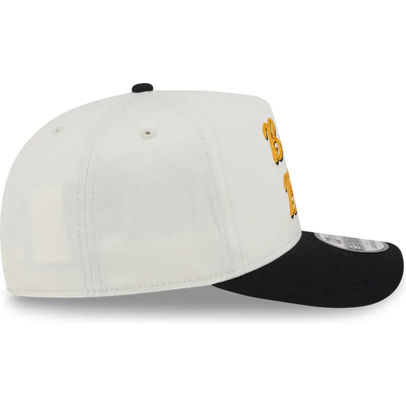 beige-og-sort-buet-kasket-snapback-9fifty-a-frame-chainstitch-fra-boston-bruins-nhl-fra-new-era
