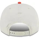 beige-og-orange-kurvet-snapback-9fifty-a-frame-chainstitch-kasket-fra-anaheim-ducks-nhl-fra-new-era