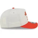 beige-og-orange-kurvet-snapback-9fifty-a-frame-chainstitch-kasket-fra-anaheim-ducks-nhl-fra-new-era