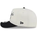 beige-og-sort-buet-snapback-9fifty-a-frame-chainstitch-kasket-fra-los-angeles-kings-nhl-fra-new-era
