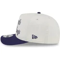 beige-og-violet-kurvet-snapback-9fifty-a-frame-chainstitch-kasket-fra-toronto-maple-leafs-nhl-fra-new-era