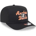 sort-buet-snapback-kasket-9fifty-a-frame-chainstitch-fra-anaheim-ducks-nhl-fra-new-era