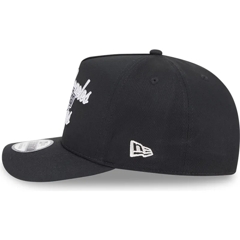sort-buet-snapback-kasket-9fifty-a-frame-chainstitch-fra-los-angeles-kings-nhl-fra-new-era