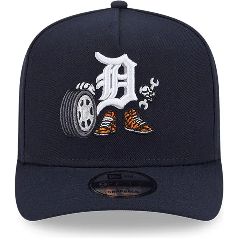 marinebla-buet-kasket-snapback-9fifty-a-frame-cartoon-fra-detroit-tigers-mlb-fra-new-era