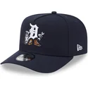 marinebla-buet-snapback-9fifty-a-frame-cartoon-detroit-tigers-mlb-kasket-fra-new-era