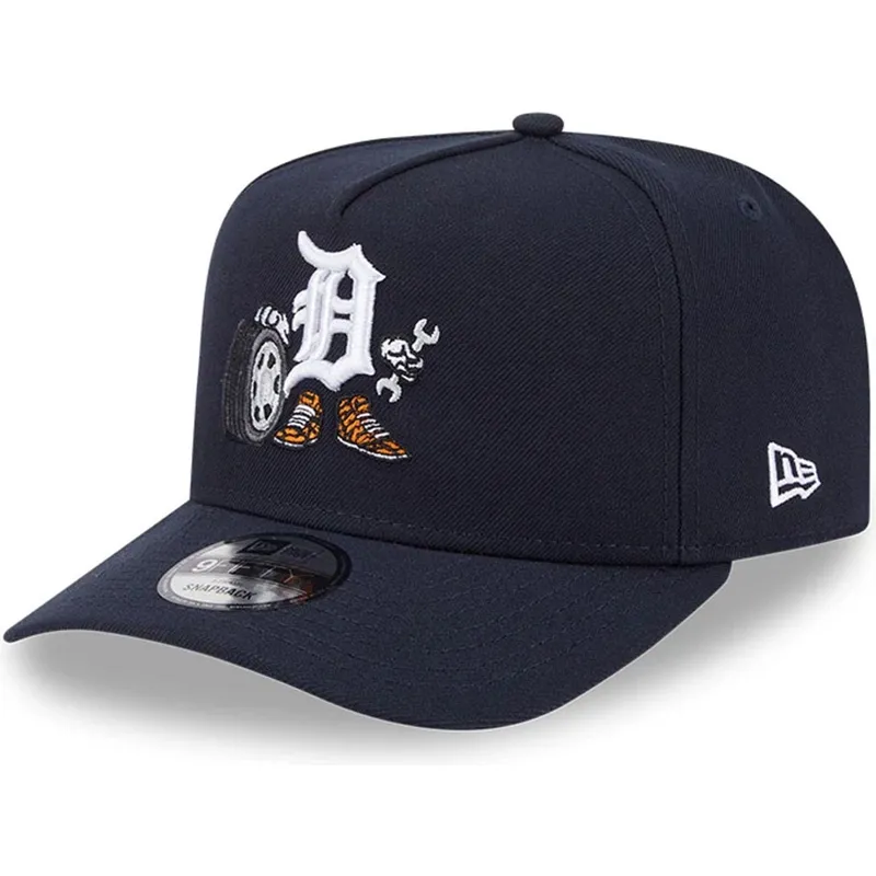 marinebla-buet-kasket-snapback-9fifty-a-frame-cartoon-fra-detroit-tigers-mlb-fra-new-era