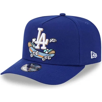 Los Angeles Dodgers MLB New Era 9FIFTY A Frame Cartoon blå buet snapback kasket