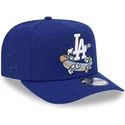 bla-buet-kasket-snapback-9fifty-a-frame-cartoon-fra-los-angeles-dodgers-mlb-fra-new-era