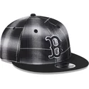 boston-red-sox-mlb-new-era-9fifty-retro-crown-plaid-sort-snapback-flad-kasket