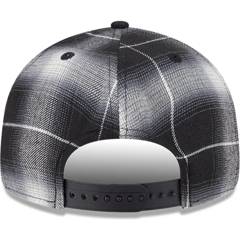 sort-flad-snapback-9fifty-retro-crown-plaid-kasket-fra-chicago-white-sox-mlb-fra-new-era