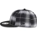 sort-fladskygget-snapback-9fifty-retro-crown-plaid-kasket-fra-detroit-tigers-mlb-fra-new-era