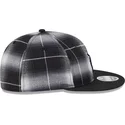 sort-fladskygget-snapback-9fifty-retro-crown-plaid-kasket-fra-detroit-tigers-mlb-fra-new-era