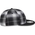 sort-flad-snapback-9fifty-retro-crown-plaid-kasket-fra-new-york-yankees-mlb-fra-new-era