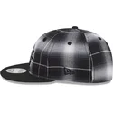 sort-fladskygget-snapback-9fifty-retro-crown-plaid-oakland-athletics-mlb-fra-new-era