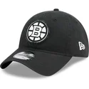justerbar-sort-buet-kasket-9twenty-stamp-fra-boston-bruins-nhl-fra-new-era