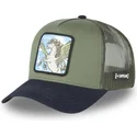kasketter-buet-gron-snapback-pegasus-beasts-af-capslab