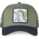 kasketter-buet-gron-snapback-pegasus-beasts-af-capslab