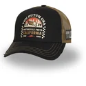 von-dutch-crew25-sort-og-brun-trucker-cap