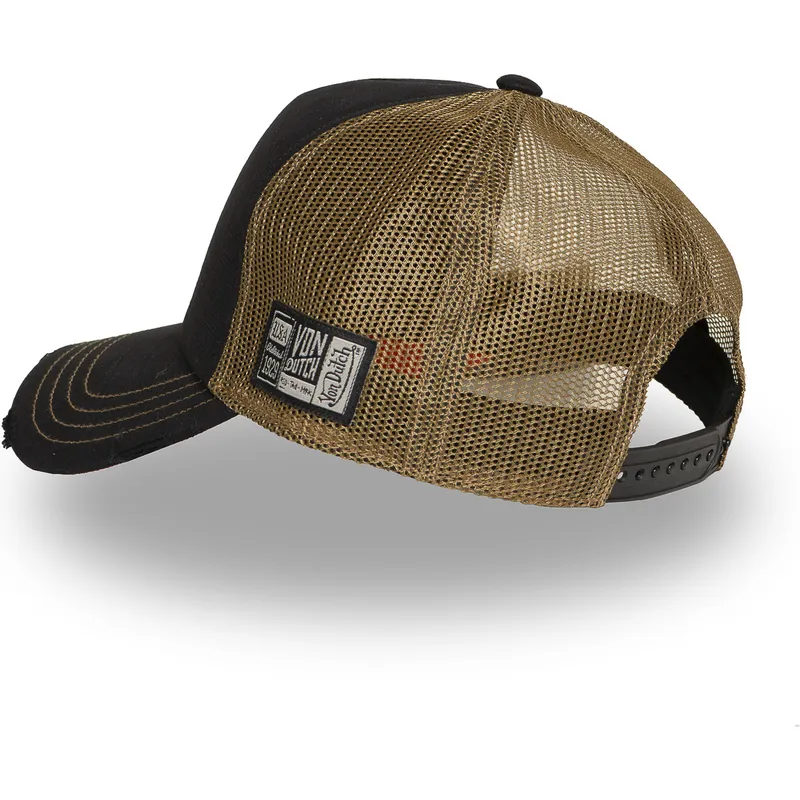 sort-og-brun-trucker-kasket-crew25-fra-von-dutch