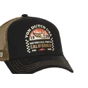 von-dutch-crew25-sort-og-brun-trucker-cap