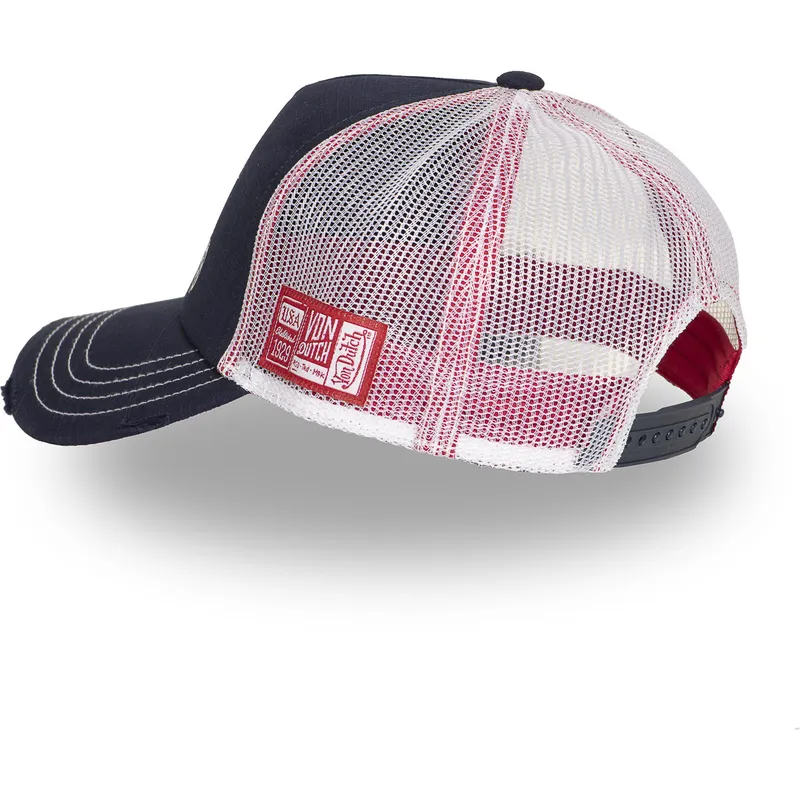 trucker-kasket-marinebla-og-hvid-crew26-fra-von-dutch