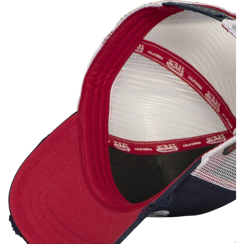 trucker-kasket-marinebla-og-hvid-crew26-fra-von-dutch