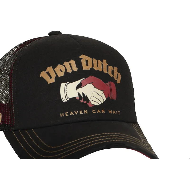 sort-trucker-kasket-crew29-fra-von-dutch