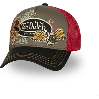 Gorra trucker multicolor PATCHES09 fra Von Dutch