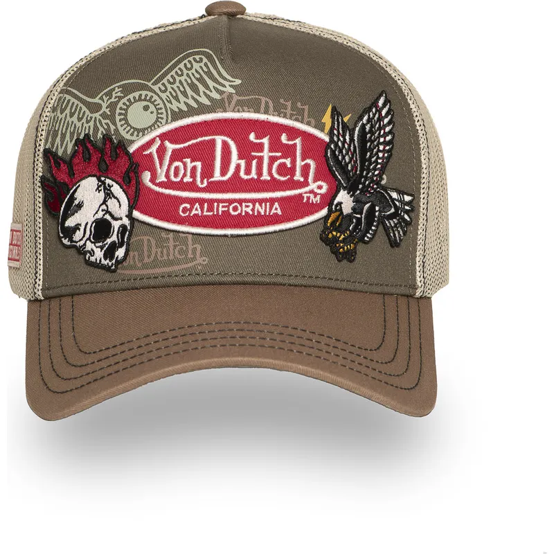 brun-trucker-kasket-patches12-fra-von-dutch