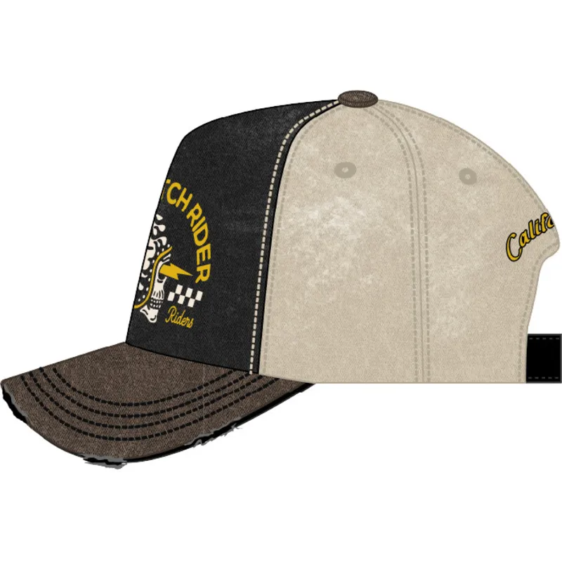 buet-kasket-multifarvet-snapback-xavier06-fra-von-dutch