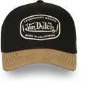 von-dutch-sem02-sort-og-brun-trucker-kasket