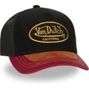 sort-og-rod-trucker-kasket-shield03-fra-von-dutch