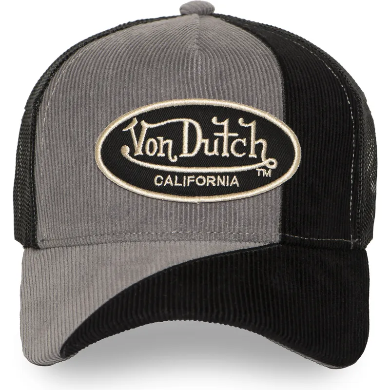sort-og-gra-trucker-kasket-cut03-fra-von-dutch