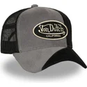 von-dutch-cut03-sort-og-gra-trucker-kasket