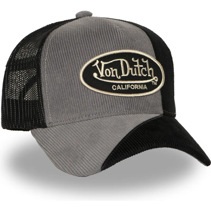 sort-og-gra-trucker-kasket-cut03-fra-von-dutch