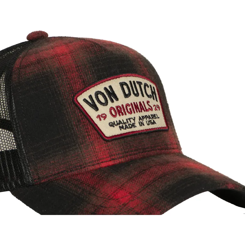 rod-og-sort-trucker-kasket-car05-fra-von-dutch