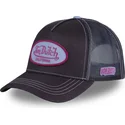 flerfarvet-trucker-kasket-glit-pu-fra-von-dutch