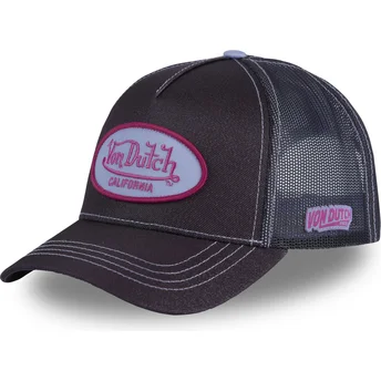 Kasketter buet flerfarvet snapback GLIT PU af Von Dutch
