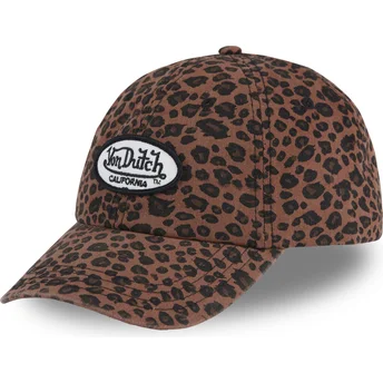 Justerbar leopardmønstret kasket LEO BR fra Von Dutch