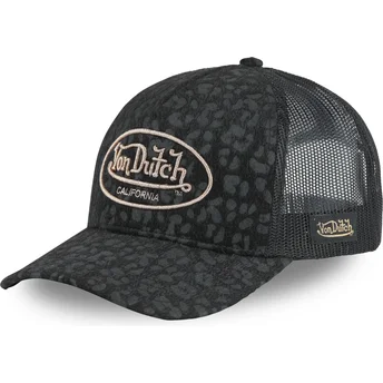 Sort trucker-kasket LETT B fra Von Dutch