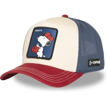Gorra trucker flerfarvet Snoopy PEA6 VA2 Peanuts fra Capslab