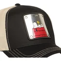 gorra-trucker-sort-og-beige-snoopy-og-emilio-pea6-naw6-peanuts-fra-capslab