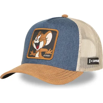 Kasketter buet flerfarvet snapback TAJ7 JER Jerry Looney Tunes af Capslab