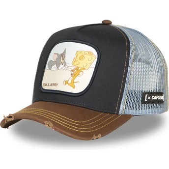Gorra trucker flerfarvet Tom og Jerry TAJ7 CHE Looney Tunes fra Capslab