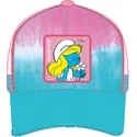 gorra-trucker-bla-og-lyserod-smolfine-smu-ett2-smolferne-fra-capslab