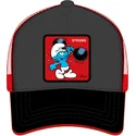 sort-og-rod-trucker-kasket-pitufo-fortachon-smu-stro-smolferne-fra-capslab
