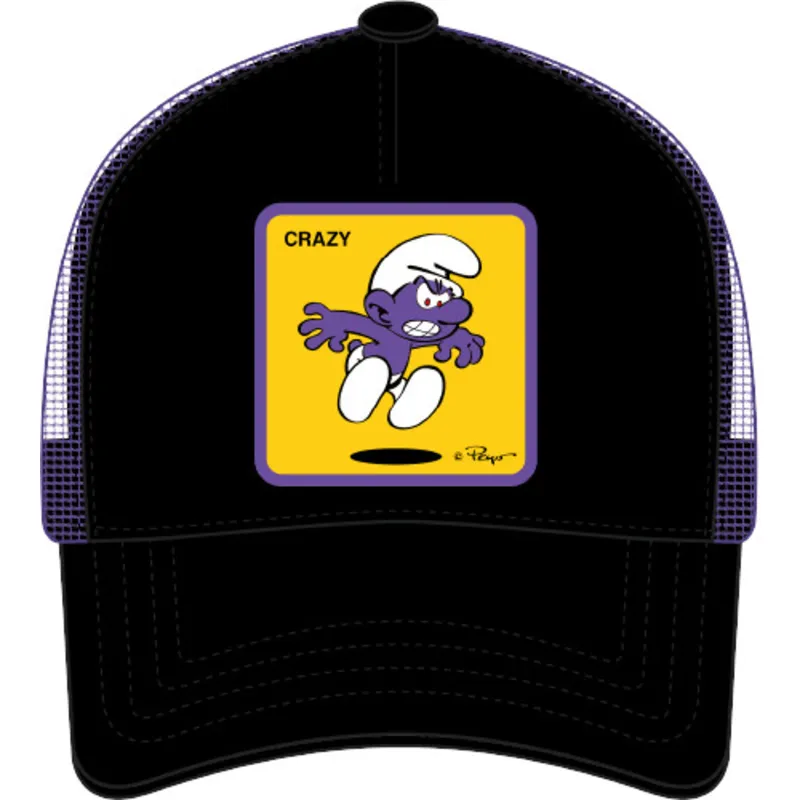 trucker-kasket-sort-og-violet-smolf-morado-smu-craz-smolferne-fra-capslab